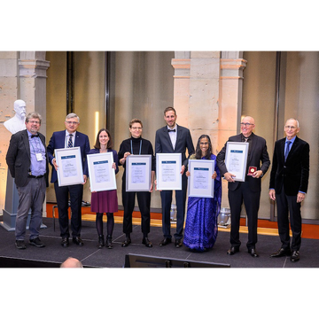 fotograph of the award winners of the Robert-Koch-Award